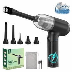 High Power 2 in 1 Vacuum Cleaner and air duster Rechargeable Electric Car Cleaning Product Other Household Tools Accessories